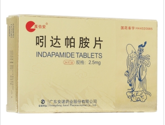 吲达帕胺片(万伯安)